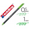 ROTULADOR EDDING PUNTA FIBRA 1200 VERDE CLARO N.11 -PUNTA REDONDA 0.5 MM