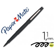 ROTULADOR PAPER MATE PUNTA NYLON 3101-1 NEGRO