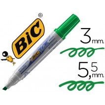 ROTULADOR BIC VELLEDA PARA PIZARRA VERDE -PUNTA BISELADA 5.9 MM