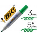 ROTULADOR BIC VELLEDA PARA PIZARRA VERDE -PUNTA BISELADA 5.9 MM