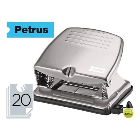 TALADRADOR PETRUS 65 C CROMADO-CAPACIDAD 20 HOJAS