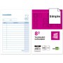 TALONARIO LIDERPAPEL CAMARERO OCTAVO -SIN IVA- 102