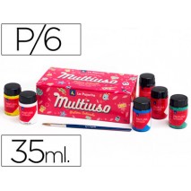 PINTURA LATEX LA PAJARITA -6 COLORES SURTIDOS