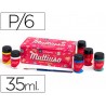 PINTURA LATEX LA PAJARITA -6 COLORES SURTIDOS