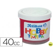 TEMPERA HOBBY 40 CC CARMIN -N.34