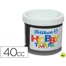 TEMPERA HOBBY 40 CC NEGRO -N.11