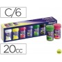 TEMPERA PELIKAN ESCOLAR (ESTUCHE CON 6 COLORES)