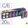 TEMPERA PELIKAN ESCOLAR (ESTUCHE CON 6 COLORES)