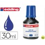 TINTA ROTULADOR EDDING T-25 AZUL -FRASCO DE 30 ML