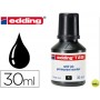 TINTA ROTULADOR EDDING T-25 NEGRO -FRASCO DE 30 ML