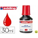 TINTA ROTULADOR EDDING T-25 ROJO -FRASCO DE 30 ML