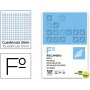 RECAMBIO LIDERPAPEL FOLIO 100 H 4TF-06 CUADRO 3 MM 4 TALADROS CON MARGEN