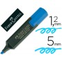 ROTULADOR FABER FLUORESCENTE 48-51 AZUL