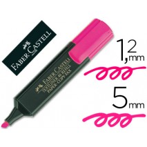 ROTULADOR FABER FLUORESCENTE 48-28 ROSA