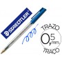 BOLIGRAFO STAEDTLER STICK AZUL CON CAPUCHON