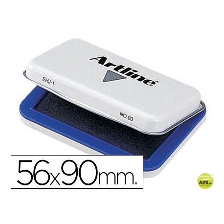 TAMPON ARTLINE NÌ 0 AZUL -56X90 MM