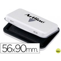 TAMPON ARTLINE NÌ 0 NEGRO -56X90 MM