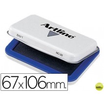 TAMPON ARTLINE NÌ 1 AZUL -67X106 MM