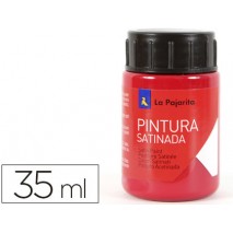 PINTURA LATEX LA PAJARITA CARMIN 35 ML