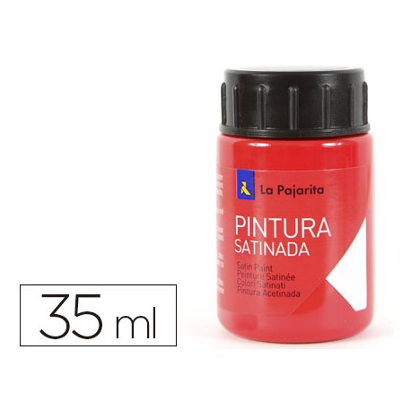 PINTURA LATEX LA PAJARITA BERMELLON 35 ML