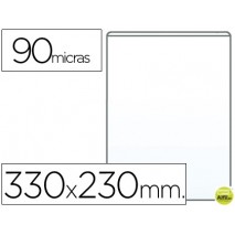FUNDA PORTADOCUMENTO FOLIO 90 MICRAS PVC TRANSPARENTE