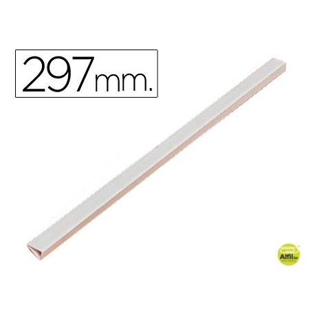 LOMERA PLASTICO DIN A4 BLANCA