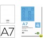 BLOC NOTAS LIDERPAPEL LISO A7 80 HOJAS 60G/M2 PERFORADO