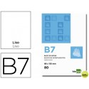 BLOC NOTAS LIDERPAPEL LISO B7 80 HOJAS 60G/M2 PERFORADO