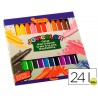 LAPICES CERA JOVICOLOR -CAJA DE 24 COLORES