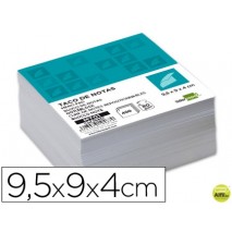 TACO LIDERPAPEL SIN ENCOLAR 95 X 90 X 40MM BLANCO