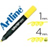 ROTULADOR ARTLINE FLUORESCENTEEK-660 AMARILLO -PUNTA BISELADA