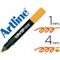 ROTULADOR ARTLINE FLUORESCENTEEK-660 NARANJA -PUNTA BISELADA