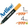 ROTULADOR ARTLINE FLUORESCENTEEK-660 NARANJA -PUNTA BISELADA