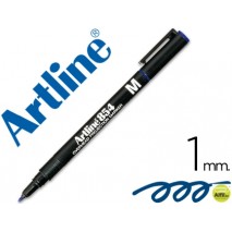 ROTULADOR ARTLINE RETROPROYECCION PUNTA FIBRA PERMANENTE EK-854 AZUL -PUNTA REDONDA 1 MM