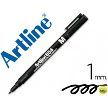ROTULADOR ARTLINE RETROPROYECCION PUNTA FIBRA PERMANENTE EK-854 NEGRO -PUNTA REDONDA 1 MM