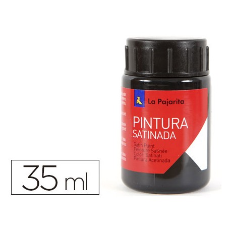 PINTURA LATEX LA PAJARITA NEGRO 35 ML