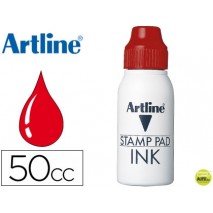 TINTA TAMPON ARTLINE ROJA -FRASCO DE 50 CC