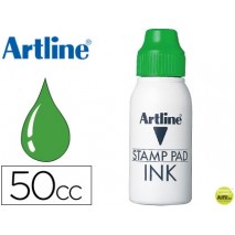 TINTA TAMPON ARTLINE VERDE -FRASCO DE 50 CC