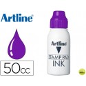 TINTA TAMPON ARTLINE VIOLETA -FRASCO DE 50 CC