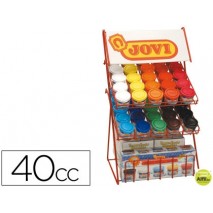TEMPERA JOVI 40 CC -EXPOSITOR DE 102 B. SURTIDOS