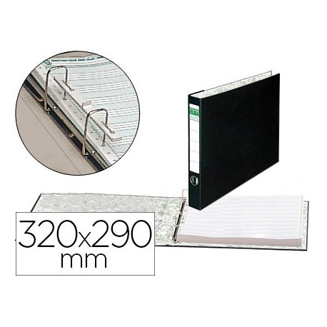 CARPETA PAPEL CONTINUO ELBA CARTON FORRADO 320X290 MM -10"-LOMO DE 50 MM