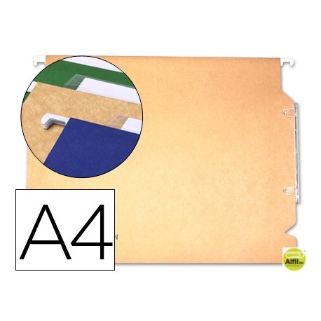 CARPETA COLGANTE GIO DIN A4 VISOR LATERAL TAMAÑO 330X275X345 MM