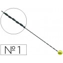 PELOS DE SEGUETA ESPIRAL N.1 -CAJA DE 144