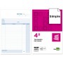 TALONARIO LIDERPAPEL FACTURAS CUARTO ORIGINAL T117 SIN I.V.A