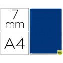 TAPA DE ENCUADERNACION CHANNELRIGIDA 35567 AZUL LOMO A CAPACIDAD 36/70 HOJAS