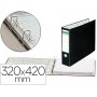 CARPETA PAPEL CONTINUO ELBA CARTON FORRADO 320X420 MM -15"-LOMO DE 80 MM