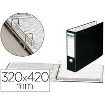 CARPETA PAPEL CONTINUO ELBA CARTON FORRADO 320X420 MM -15"-LOMO DE 80 MM