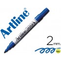 ROTULADOR ARTLINE PIZARRA EK-500 AZUL PUNTA REDONDA 2 MM RECARGABLE