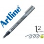 ROTULADOR ARTLINE MARCADOR PERMANENTE TINTA METALICA EK-990 PLATA -PUNTA REDONDA 1.2 MM