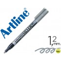 ROTULADOR ARTLINE MARCADOR PERMANENTE TINTA METALICA EK-990 PLATA -PUNTA REDONDA 1.2 MM